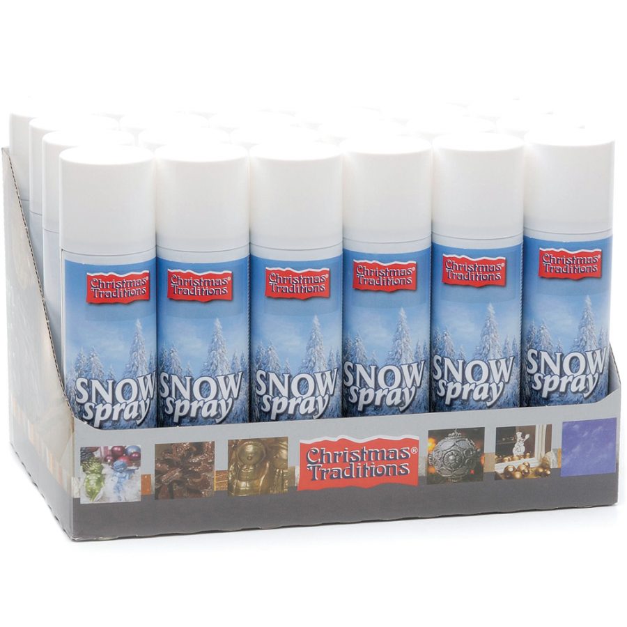 Christmas Artificial Snow Spray Perfect for parties Shelf Edge UK