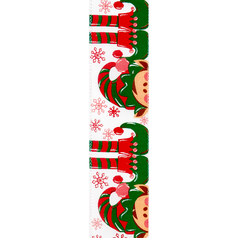 Christmas Elf Head Ribbon