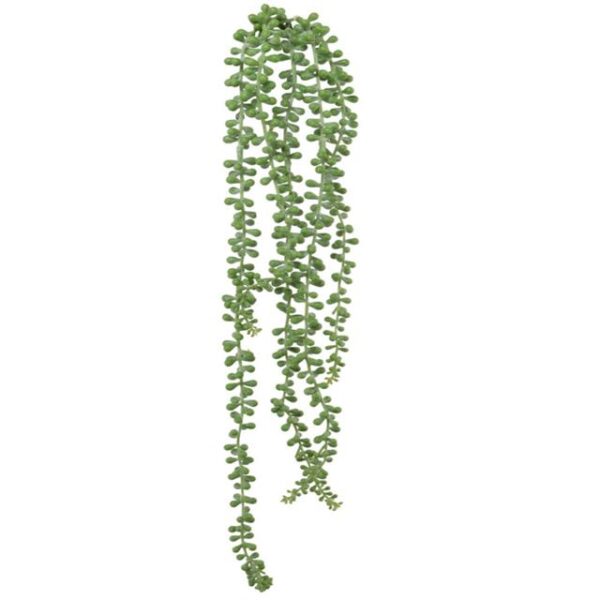Large Artificial Trailing String of Pearls Plant Vine
